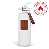 Solstickan Brandsläckare 2 kg Leather Edition/ Mörkbrun