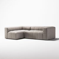 Mure 3-Sitssoffa Med Divan Vänster Sandshell Beige