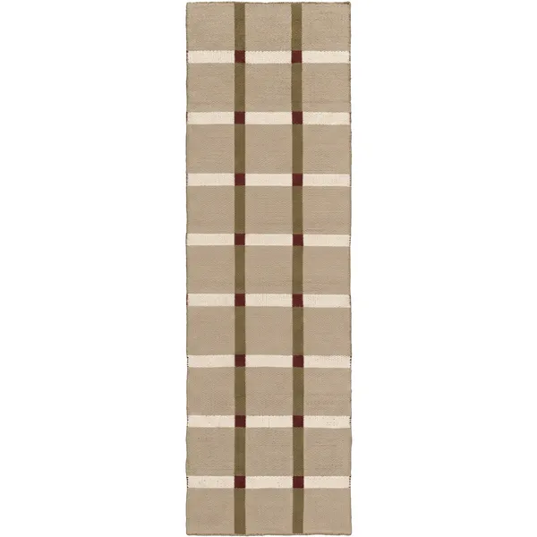 Mosaic Villamatto 75x250 cm Vihreä