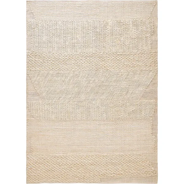 Knotty Matto 200x300 cm Valkoinen