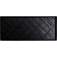 Lines Boot Tray 88x38 cm Black