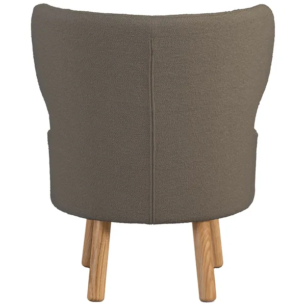 Cute Fåtölj Bouclé Taupe
