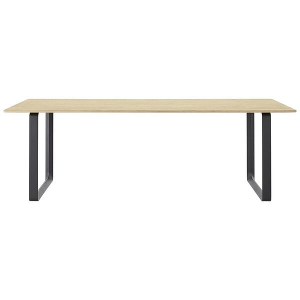 70/70 Bord 90x225 cm Egefiner / Sort