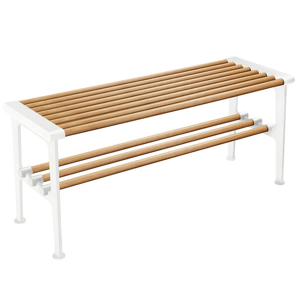 Nostalgi Bänk 100 cm Ek / Vit
