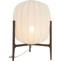 Prisma Golvlampa Mörk Ask / Vit