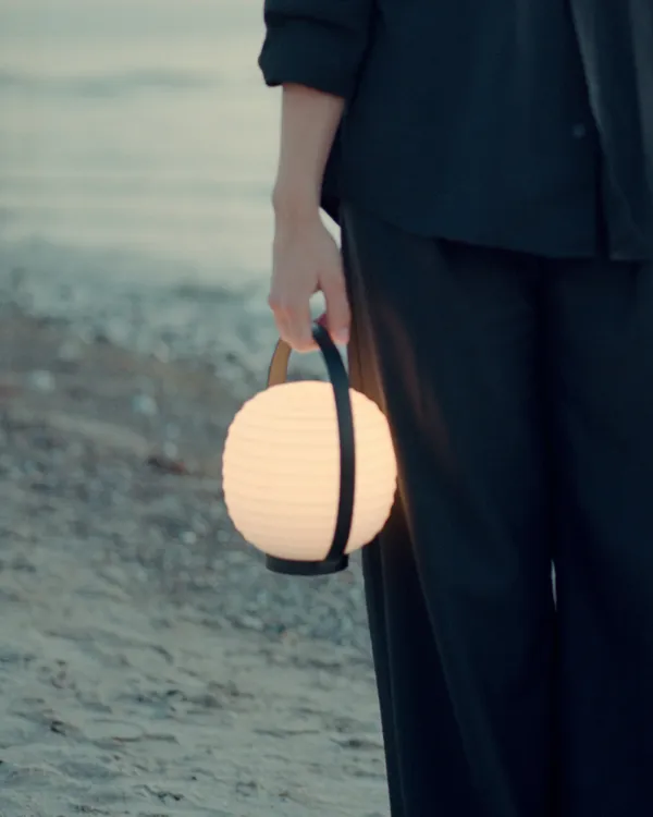Lantern Portabel Lampe Hvit