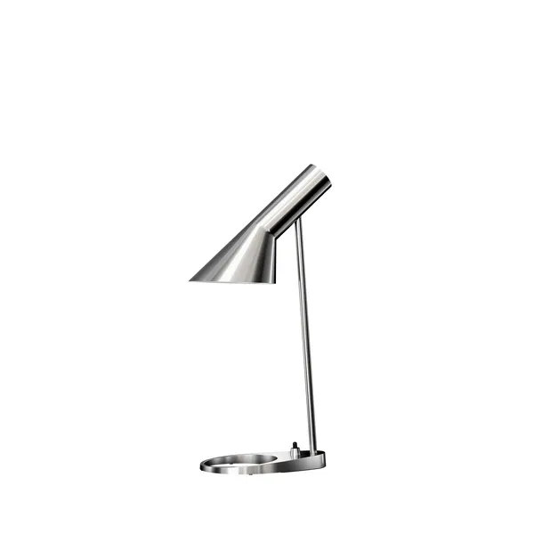 AJ Mini Bordslampa Polerad Rostfritt Stål