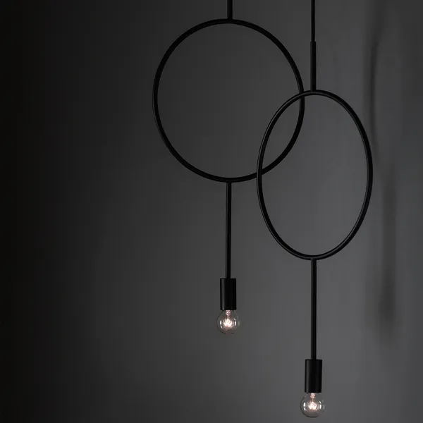 Circle Pendel Mørkegrå