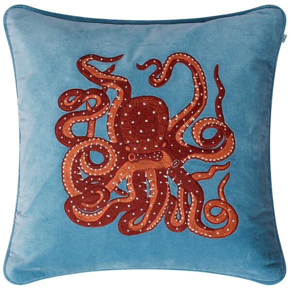 Octopus Cushion Cover 50x50 cm Heaven Blue