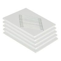 Wood Extra Hyllplan 5st Vit