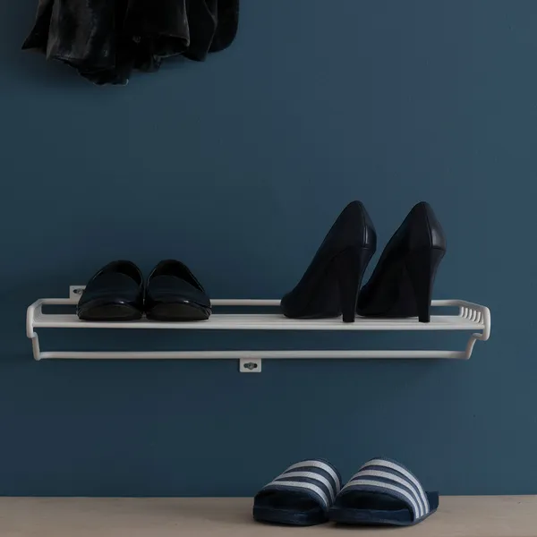 Shoe Shelf Skohylde Hvid Mat