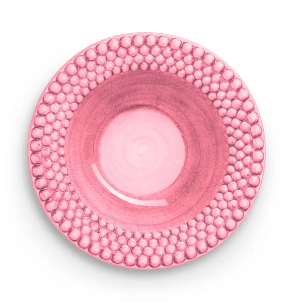 Bubbles Suppetallerken 25 cm Rosa