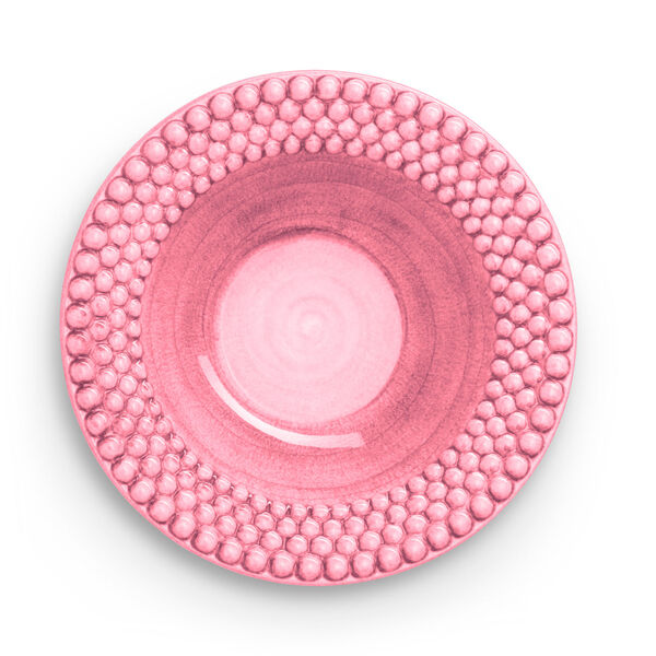 Bubbles Suppetallerken 25 cm Rosa