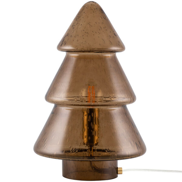 Gran Bordlampe 20 cm Brun