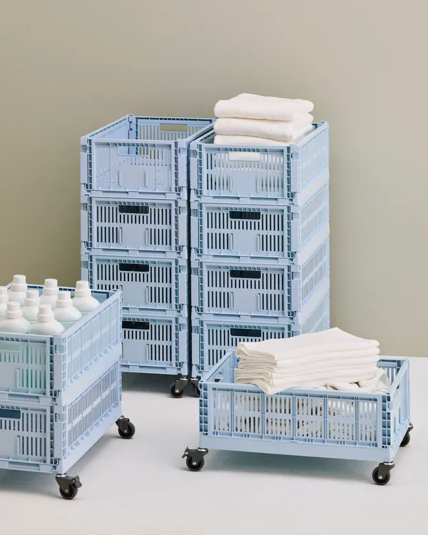 Colour Crate Small Oppbevaring Soft Blue