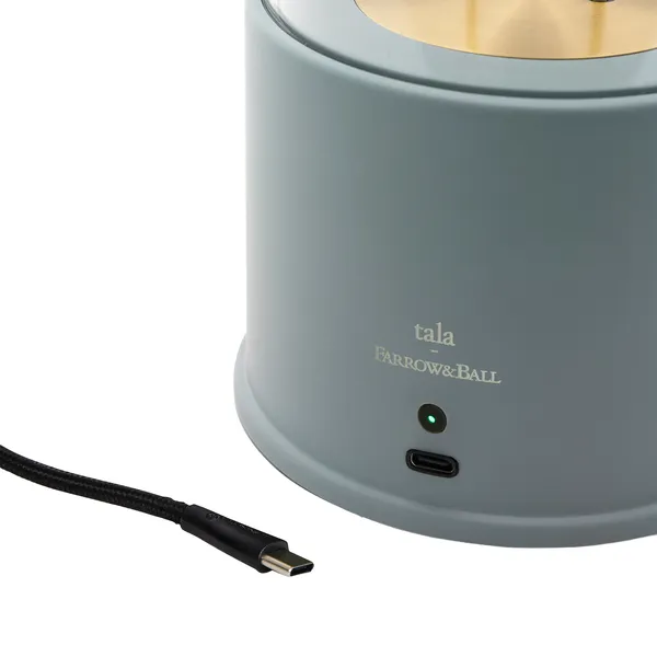 Farrow & Ball The Muse 2.0 Transportabel Lampe Selvedge Blue