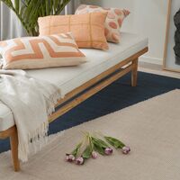 Una Traceable Rug 230x320 cm Dark Blue/Beige/Off White
