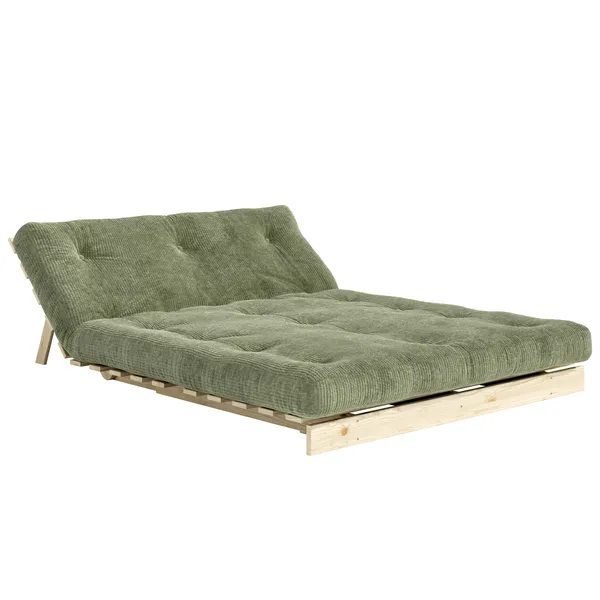 Roots Bäddsoffa 140x200 cm Khaki Green