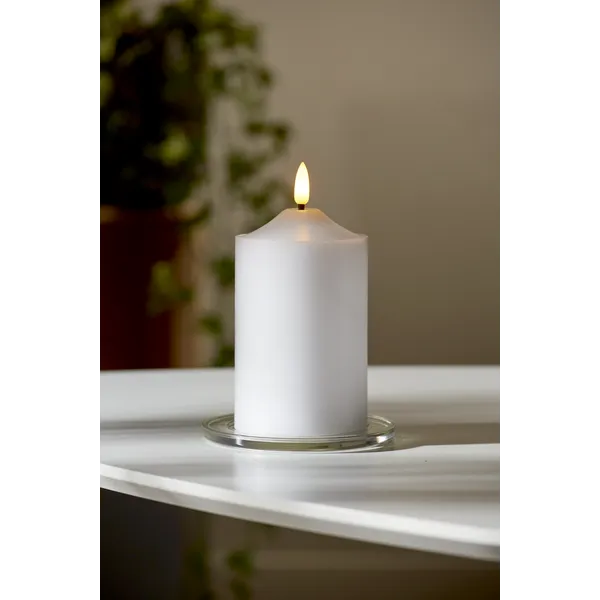 Flamme LED Pöytäkynttilä Valkoinen 15 cm
