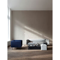 Plinth Cubic Sidobord 40x40 cm Carrara Marmor