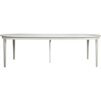 Stockholm 2.0 Dining table Ø114 Incl. 3 Inlays Whitewash
