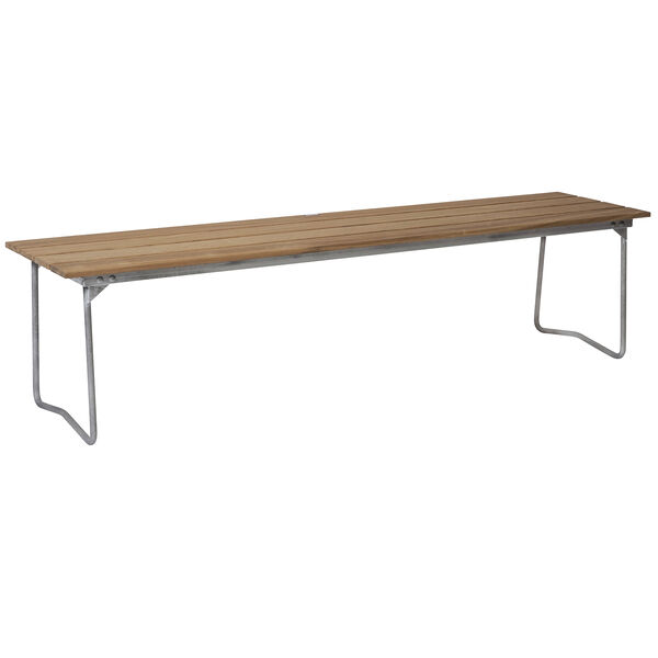 Bænk 9 170 cm Olieret Egetræ / Varmgalvaniseret Stål