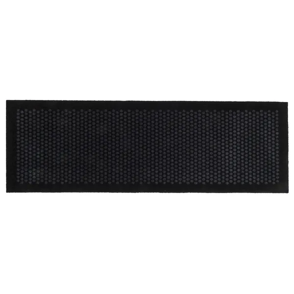 Dot Dørmatte 67x200cm Sort/Grå