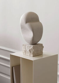 Curved Pidestall Beige