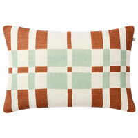 Avi Kuddfodral 40x60 cm Aqua / Apricot Orange