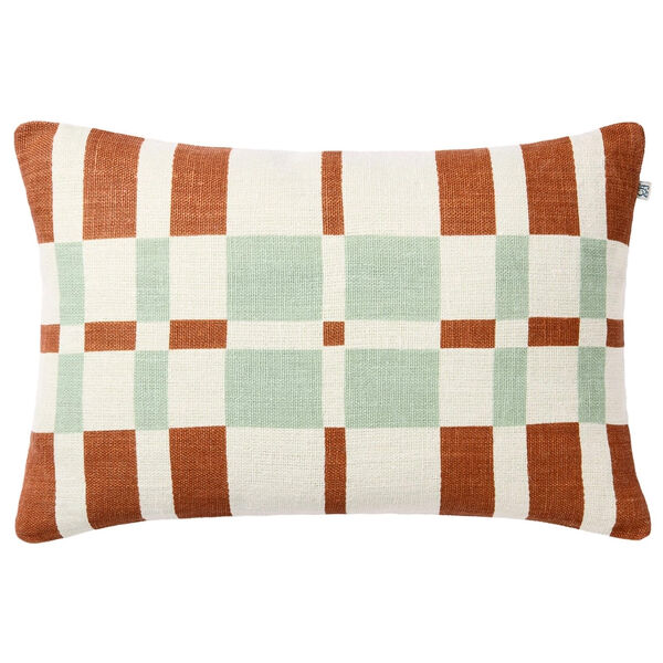 Avi Tyynynpäällinen 40x60 cm Aqua / Apricot Orange
