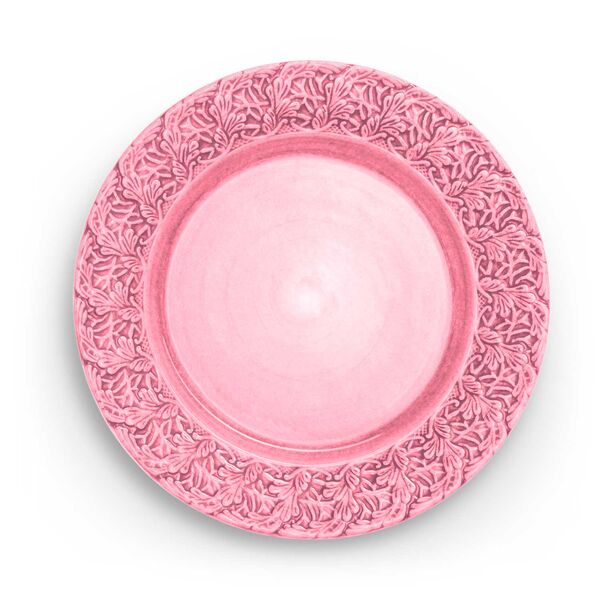 Lace Tallerken 25 cm Rosa