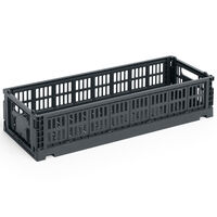 Colour Crate Mini Oblong Opbevaring Charcoal