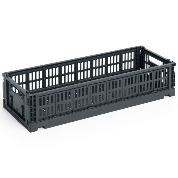 Colour Crate Mini Oblong Oppbevaring Charcoal