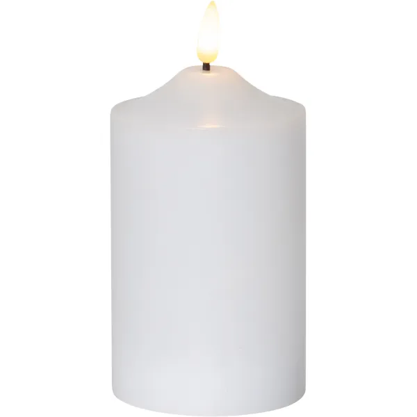 Flamme LED Pöytäkynttilä Valkoinen 15 cm