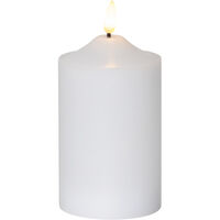 Flamme LED Pöytäkynttilä Valkoinen 15 cm