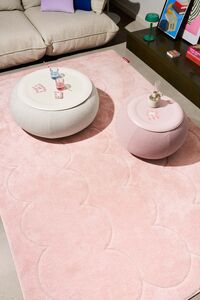 Bubble Teppe 200x290 cm Baby Rose
