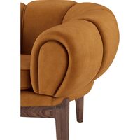 Croissant 3-Personers Sofa Valnød/Chamois 1708