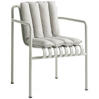 Palissade Soft Quilted Pude Til Spisebordsstol Sky Grey