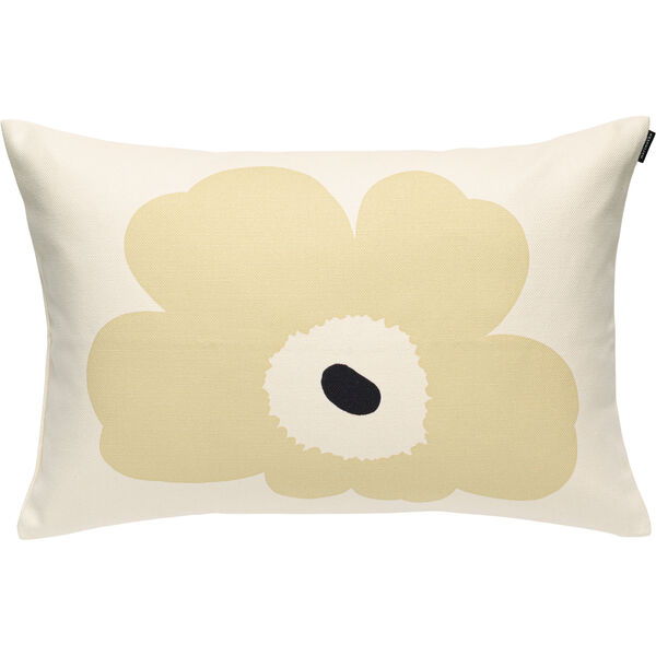 Unikko Pudebetræk 40x60 cm Hvidt / Light Brown