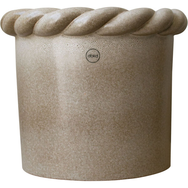Twine Krukke Stor Beige