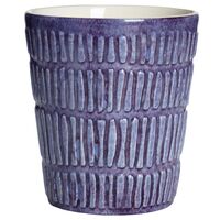 Stripes Mugg 30 cl Viol
