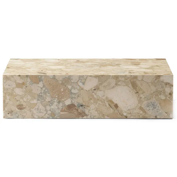 Plinth Low Sofabord 100x60 cm Kunis Breccia Marmor