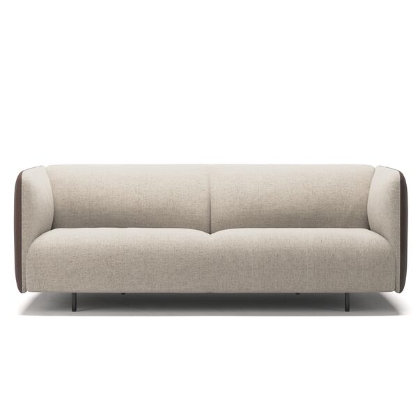 Urban 25-Sitssoffa Paneltyg Beige Breeze / Läder