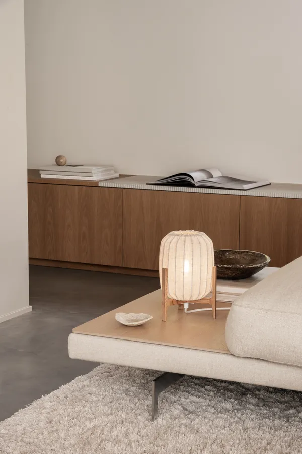 Prisma Mini Bordslampa Ek / Natural