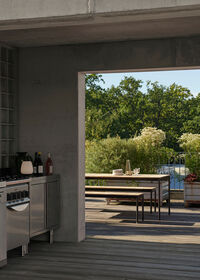 Ville AV26 Bord 90x220 cm Warm Black