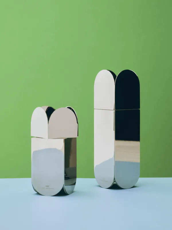 Arcs Salt & Pepper Grinder Medium Mirror