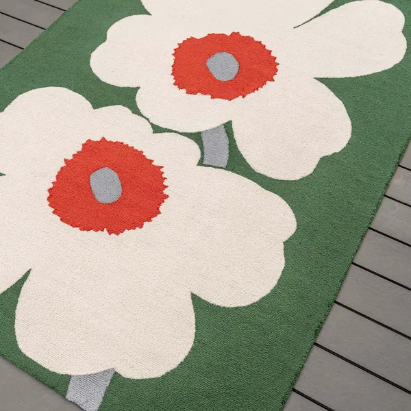 Marimekko Unikko 60th Anniversary Outdoor Tæppe 140x200 cm