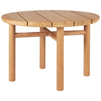 Quatro Outdoor Soffbord Ø68 cm Teak