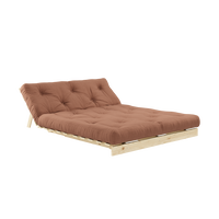 Roots 140 Sovesofa Med Madrass Raw / Clay Brown