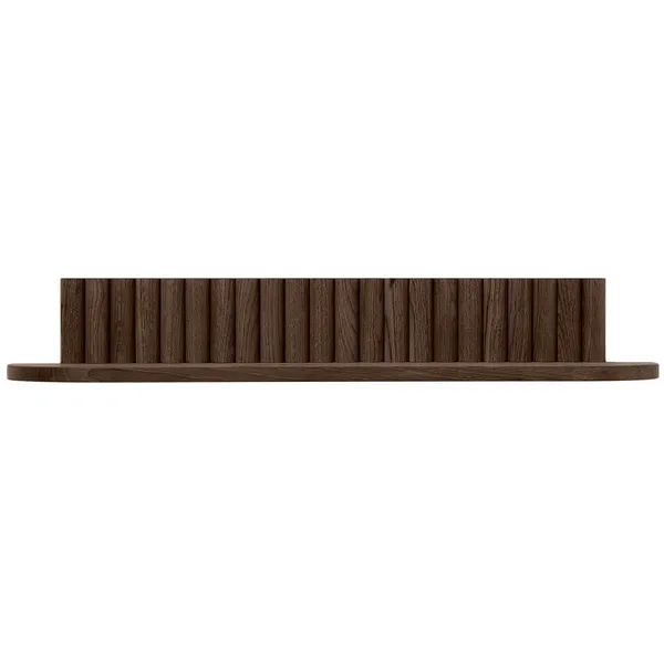 Pillar Vägghylla 78 cm Rökt Ek